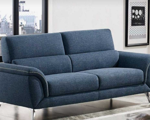 Sloped Arm Sofa Two Seater